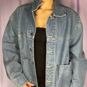 Blue Light Wash Denim Jacket